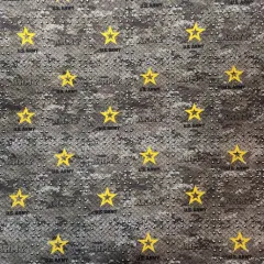 Sykel Military Army Grate Cotton Fabric by the Yard