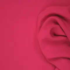 1 Yard Hot Pink Rayon Challis Lightweight Soft Fabric for Dresses & Apparel, 57/58" Wide