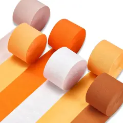Crepe Paper Streamers 6 Rolls 492ft