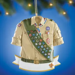 Collections Etc Personalizable Eagle Scout Shirt Christmas Ornament