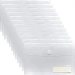 Plastic Clear Envelopes -12