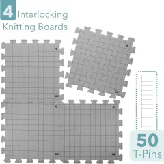 Interlocking Blocking Mats, 12&rdquo;x12&rdquo;, 4 Pack