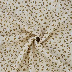 1 Yard Moisture Wicking Rayon Crinkle Fabric Pancake Batter For Warm Weather Wear 50/52 Inches Width