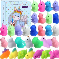 30pcs Squishy Mochi Toys - Mini Dinosaur