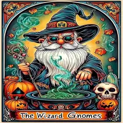 The Wizard Gnomes Diamond Painting Kits - 12 x 16 Inch