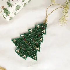 Multi Beaded Star Hanging Ornament