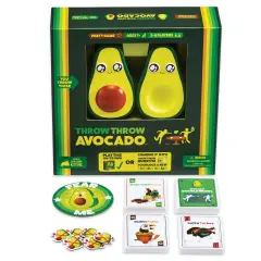 Collections Etc Throw Throw Avocado Dodgeball Card Game