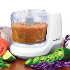 Collections Etc Easy-to-Use Mini Electronic Food Chopper