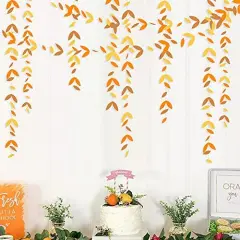 52 Ft Fall Party Decorations Autumn Leaf Garland