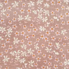 1 Yard Cookie Doe Rayon Slub Fabric Lightweight Soft Textured Fabric for Apparel 55/56" Width