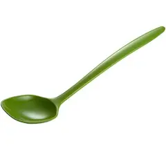 Hutzler 12-Inch Melamine Solid Cooking Spoon Green