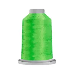 90360 Neon Green Glide Polyester Thread - 5,500 yards King Spool