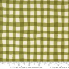 Light Green Emmitt And Ivy Winter Plaids 44"/45" Fabric Per Yard