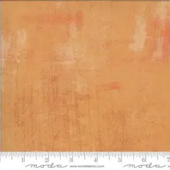 Orange Grunge Basics Cobbler 44"/45" Fabric Per Yard