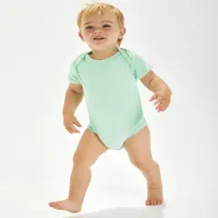 Rabbit Skins&reg; Classic Baby Fine Jersey One Piece Chill