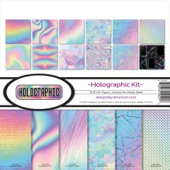 Reminisce Collection Kit 12"X12"-Holographic