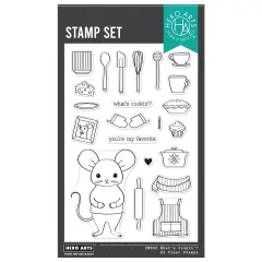 Hero Arts Clear Stamps 4"X6"-What's Cookin'?