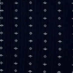 1 Yard 8X3 Yummy Rib Geo Stretch Sublimation Fabric 58/60 Inches Wide NAVY