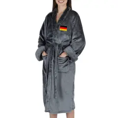 Country Flag Silk Touch Robe Germany