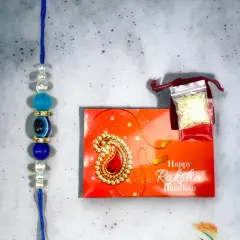 Rakhi for Brother, Rakhri, Evil Eye Rakhi, Evil Eye Bracelet, Raksha Bandhan, Rakhi for Bhai, Rakhi Bracelet