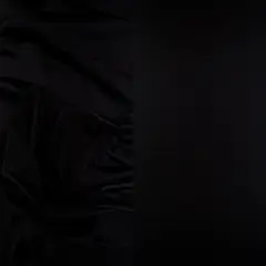 1 Yard Stretch Bridal Satin Casino Fabric 58/60 Inch Wide BLACK