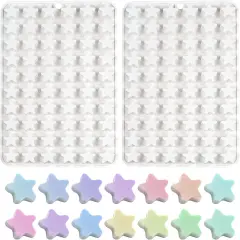 2Pcs Mini Star Silicone Mold