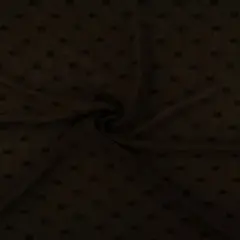 1 Yard Waffle Swiss Dot Chiffon Woven Fabric Textured Sheer Soft Drapery 59/60" Width BROWN