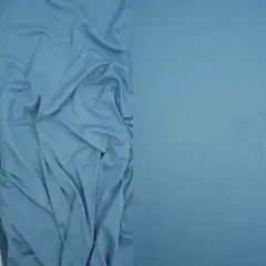 1 Yard DTY Brushed Solid Fabric Soft Stretch Smooth Texture 58/60" Wide Chambray Dusty