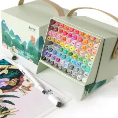 Alcohol Markers ALP 80 Colors