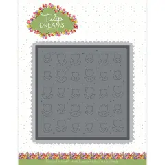 Find It Trading Amy Design Die-Tulip Frame, Tulip Dreams