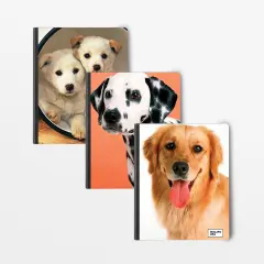 Cats & Dogs Composition Notebook, Wide-Ruled &ndash; 48 Count