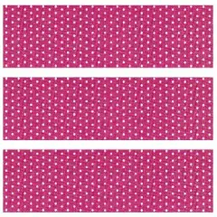 Pink Dots Design Edible Cake Border Decoration