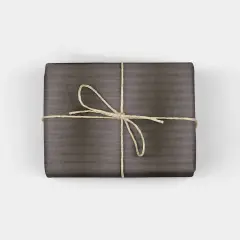 Fine Line Brown Gift Wrap