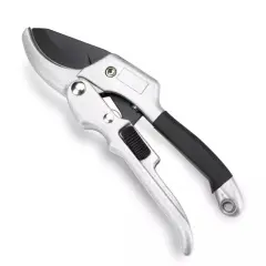 Professional Powerful Drive Ratchet Anvil Hand Pruning Shears, Garden Clippers