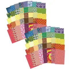 All Kinds of Fabric Design Papers&trade;, 5.5" x 8.5", 200 Sheets Per Pack, 2 Packs