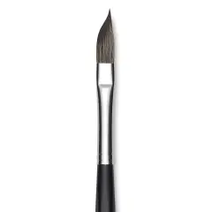 Da Vinci Casaneo Synthetic Squirrel Watercolor Brush - Slant, Size 10, Short Handle, Synthetic