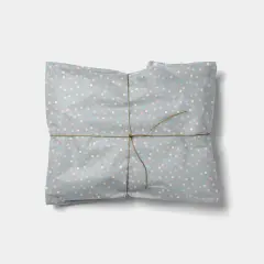 Gray Confetti Gift Wrap