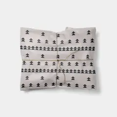 Triangle Tree Field Holiday Gift Wrap