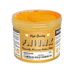 FN-INK Plastisol Screen Printing Ink Golden Yellow