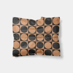 Circle Checker Gift Wrap XII