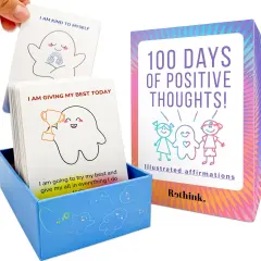 Rethink: 100 Affirmation Cards for Mental Health Kids