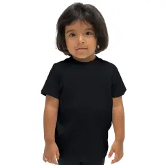 BELLA + CANVAS&reg; Toddler Crewneck Short Sleeve Jersey T-Shirt Solid black blend