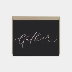 Gather Cards, Party Invitation Cards,