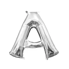 Anagram&reg; 16" Air Fill A Balloon Silver