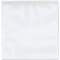 Plymor 18" x 18" (Pack of 50), 6 Mil Industrial Duty Zipper Reclosable Plastic Bags