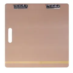 18" x 18" Artist Sketch Tote Board - Lightweight Hardboard Drawing Board with Handle, Clip & Rubber Band for Art, Sketching, Travel, Studio