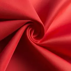 1 Yard Poly Poplin Fabric 58/60'' Inches Wide Wrinkle Resistant Material for Apparel and Tablecloths Red