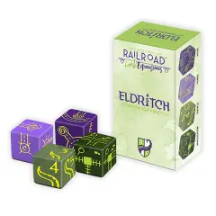Railroad Ink: Eldritch Expansion Pack - For Railroad Ink/Railroad Ink Challenge Core Games, Ages 8+, 1+ Players, 15-30 Min