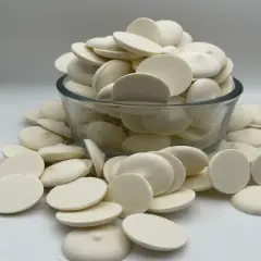 2.5lb Guittard Vanilla Apeels Candy Melts for Coating Dipping Drizzling Baking and Decorating Treats