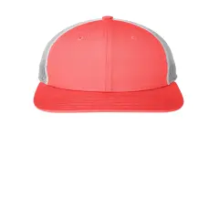 New Era&reg; Snapback Low Profile Trucker Cap Coral/White